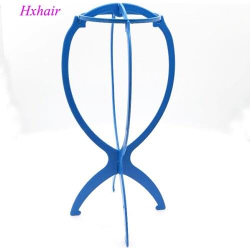 Freeshipping - 10pcs Plastic Wigs Stand / Wigs Holder for HAIR WIGS / Red Pink White Blue Black / Mix Colors