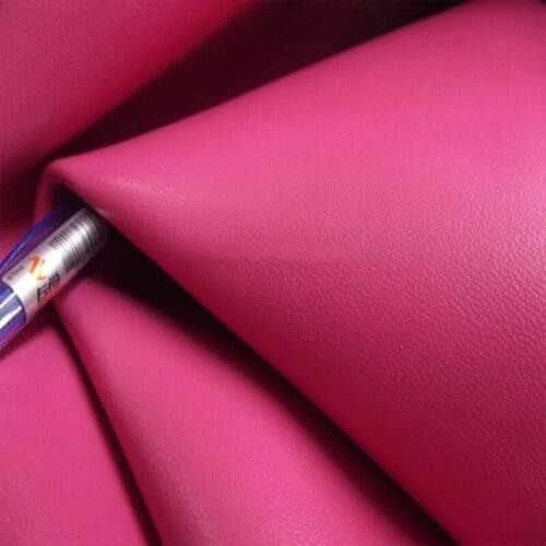 Free Shipping Real Sheepskin Fabric Fashion Rose Pink Soft Smooth Genuine Sheep Leather Material for Sewing Shoe Handbag