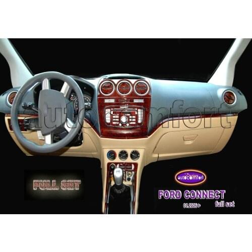 For Ford Connect (After 2009 Dash Kit, Cockpit Decor, 5D Interior Trim Stickers, Torpedo Coating, Cover, Vehicele, Car Accessory