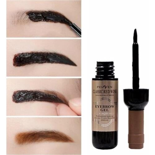 NEW Tearing Eye Brow Tattoo Tint Dye Gel Eyebrow Cream Waterproof Anti-staining Long Lasting Tint Shade Makeup Eye Paint TSLM2
