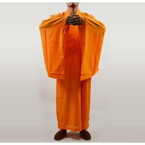 Buddhist monk robes shaolin monk robes traditional buddhist monk clothing shaolin monk clothing high quality AA873