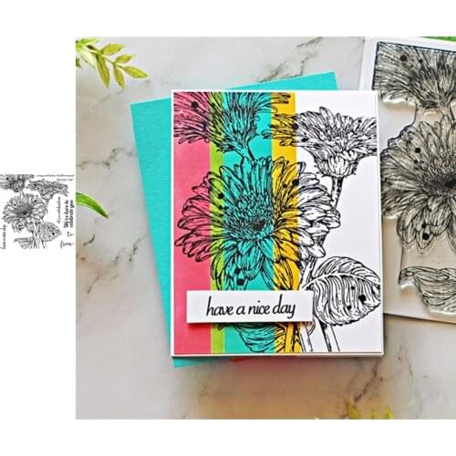 Flower Metal Cutting Die And Stamps Scrapbooking Background DIY Decoration Craft Embossing Stencil