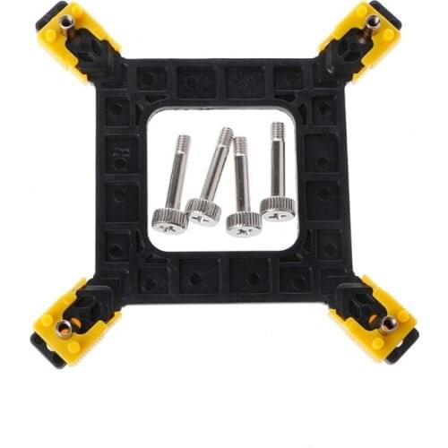 PC CPU Heatsink Mounting Bracket Holder Base Backplate Kit For Intel 115X/1366/2011