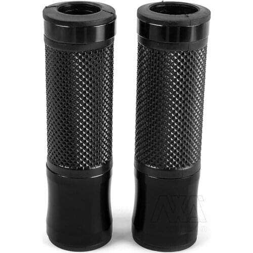 Motorcycle Aluminum Universal 7/8 Handlebar Grips Rubber Gel Hand Handle Grips Dirt Bike Pitbike Motorbike Handlebar
