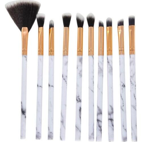 New 100sets 10Pcs set Make up brush Multifunctional Makeup Brush Concealer Eyeshadow Brush Set Brush Makeup Tool