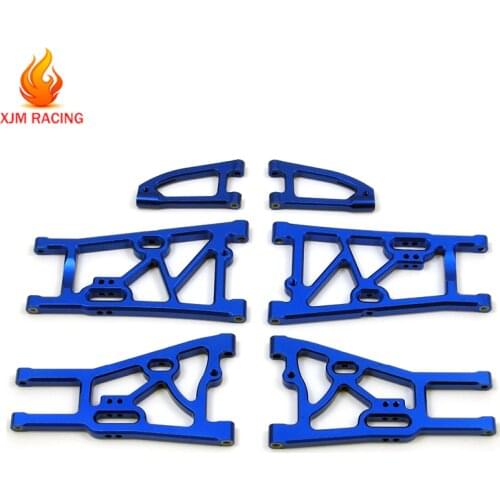CNC Metal Suspension Arm Set Bule Fit Kyosho MP7.5 Inferno GT2 VE Rc Car Parts