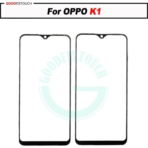 For oppo K1 Front Glass Touch Screen Top Lens LCD Outer Panel Repair For oppo K1