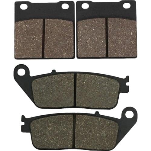 Cyleto Motorcycle Front and Rear Brake Pads for HONDA VT 1300 VT1300 Interstate 2011-2013 VTX 1300 VTX1300 Retro 2003-2013