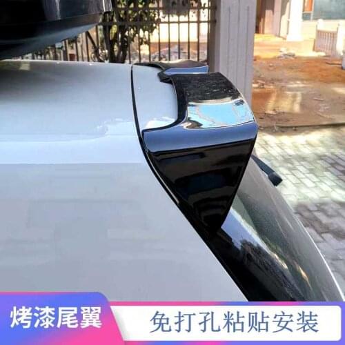 Suitable For 2010-2013 Volkswagen 6 Tail, Golf 6 Mk6 Modified Special Non Perforated Carbon Fiber Top Wing