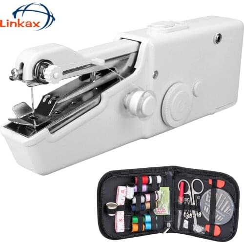Portable Handheld sewing machines Stitch Sew needlework Cordless Clothes Fabrics Electric Sewing Machine Stitch Set