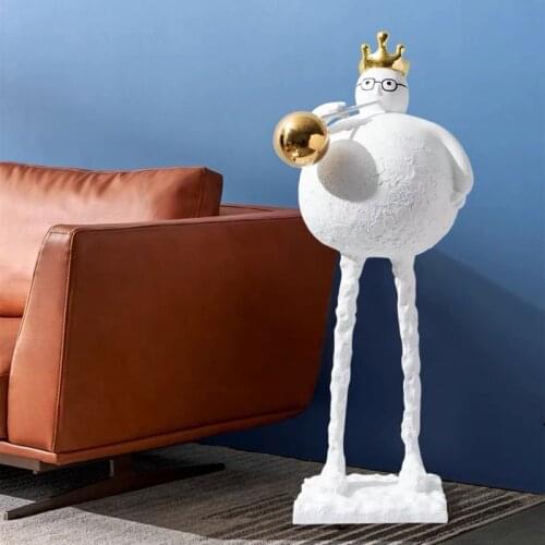 Simple Modern Creative Balloon Abstract Sculpture Living Room Ornaments FRP Figure Statue Childrens Room Landing Art Decoration