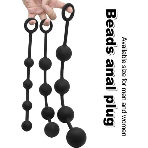 Silicone Butt Plug Vagina Balls anal beads adults erotic sex toys for women G Spot anus masturbator dilatodor expander massager