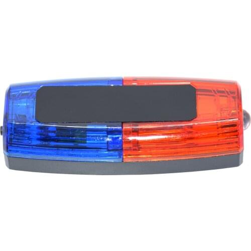 Blue Red color LED Flashing Shoulder lamp light alarm patrol warning Lamp