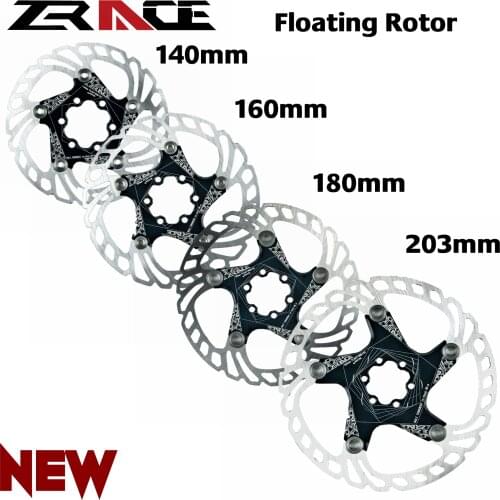ZRACE bike brake rotor Strong heat dissipation floating rotor 160mm 180mm 203mm MTB disc brake