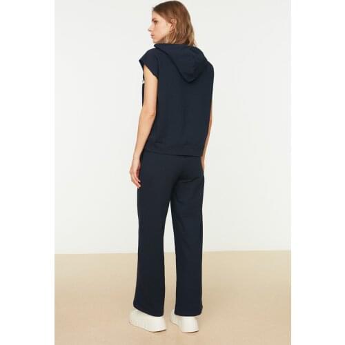 Trendyol Printed Knitted Tracksuit Set TWOAW22EM0005