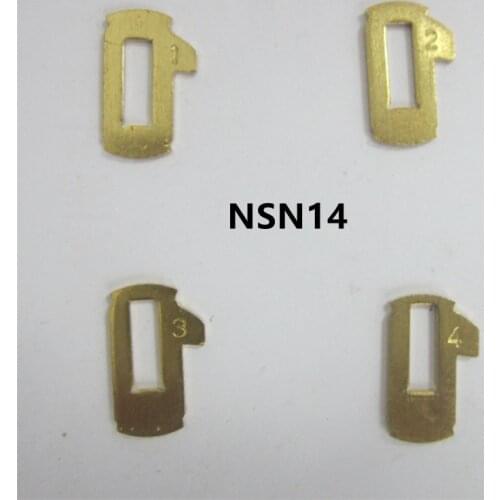 XIEAILI OEM 200Pcs NSN14 Lock Repair Accessories Car Lock Reed Lock Plate For Nissan Teana/Sunny/SYLPHY K74