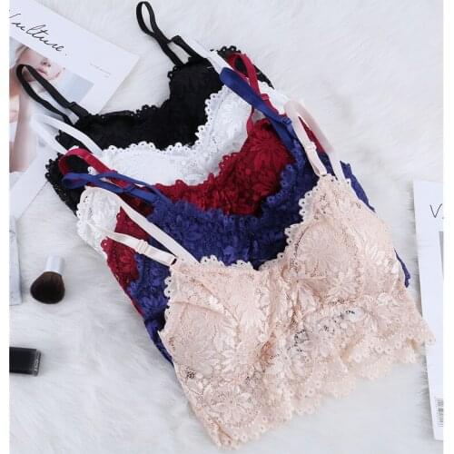2019 new arrival Sexy Deep V Cup Bras For Women Push Up Lingerie Seamless Bra Wire Free Bralette Backless Female Underwear