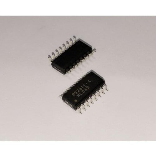 10pcs PS2811-4 PS2811-4-A Package SOP16 Quad Optocoupler Brand New Original