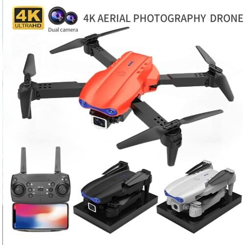 2021 NEW K3 Drone 4k HD wide-angle Dual Camera 1080P WIFI Visual Positioning Height Keep RC Drone Follow Me RC Quadcopter Toys