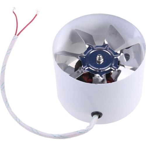 4 Inch Duct Air Ventilator Wall Window Pipe Exhaust Fan Metal Exhauster Ceiling Ventilation Fans Blower 63HF