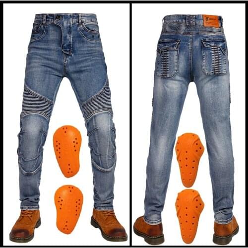 Aramid Motorcycle Pants Motorcycle Equipment Motocross Biker Jeans Trousers Racing Riding Men Moto Pants Cargo Pants