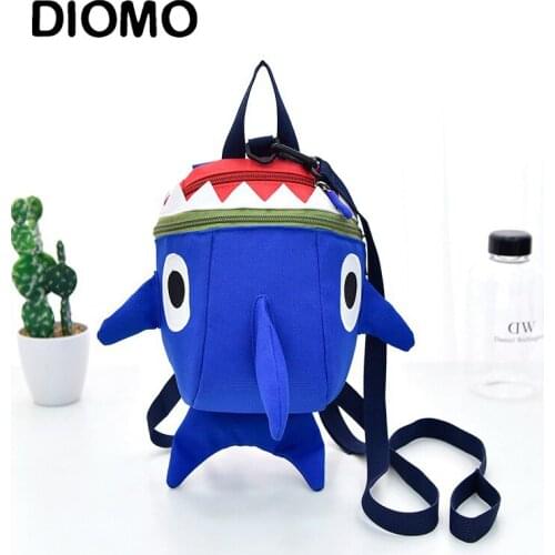 DIOMO Kids Backpack Boys and Girls The School Bag Is Best Gift for Boy and Girls Kids School Bag Animal Shark Toddler Backpack