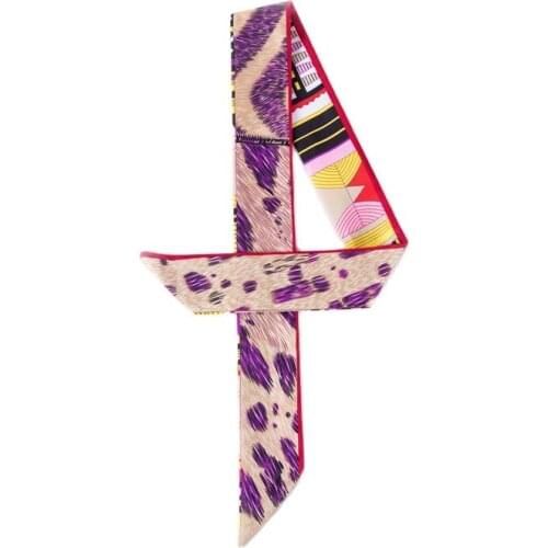 Branded Scarf Ladies Luxury Street Style Ladies Headband Long Skinny Scarf And Shawl Fashion Neck Scarf C98