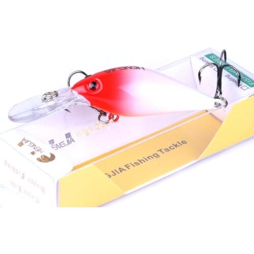 HENGJIA 1PC 8cm/8.5g crankbaits isca artificial wobblers swimbaits sinking fishing lures pesca fishing tackles