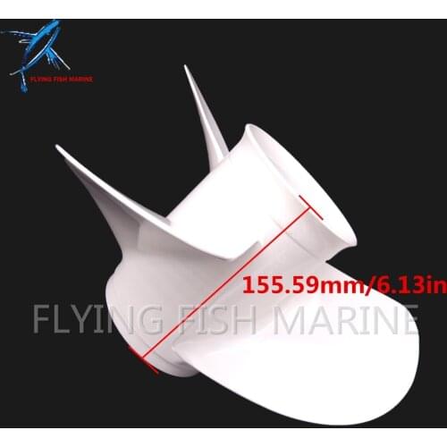 Boat Motor 6E5-45947-00-EL Aluminum Alloy Propeller 13 1/2x15-K for Yamaha 60HP 70HP 75HP 80HP 85HP 90HP 115HP 130HP Outboard