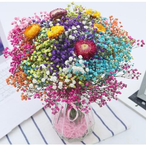 New romantic series Artificial Gypsophila Flower Wedding Party Bouquet Home DecorHigh-quality elegance Home Decor