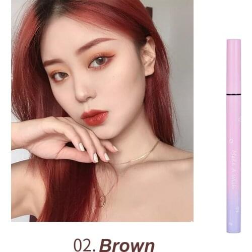 Smooth Strokes Eyeliner Makeup Quick-dry Eye Liner Pencil Pen Makeup Beauty Non-smudge Tools Eyeliner Women Cosmetic Maquiagem