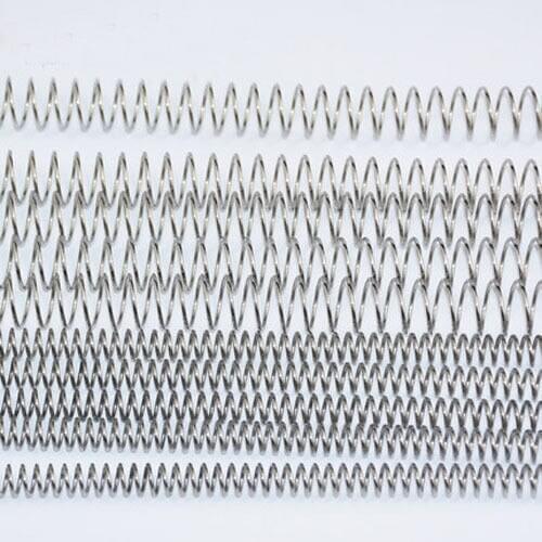 2Pcs 0.7mm(WD)x5mm(OD)x305mm(L) Wire Diameter 305mm Length Stainless Steel Compression Pressure Spring Q012