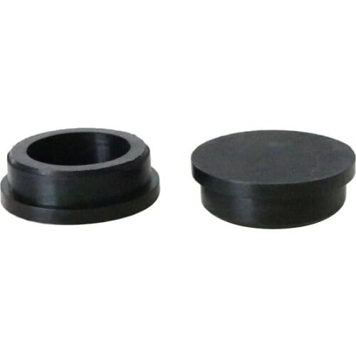 1 Pair Front Frame Tube Hole Cover Plugs Keep out Mud, Car Exterior Hole Cover Plugs for Jeep Wrangler 2018