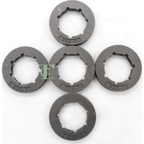 5Pcs/lot .325 x 7 Tooth Sprocket Rim Small Spline SM7 For HUSQVARNA 50 51 55, 55 Rancher Chainsaw & More