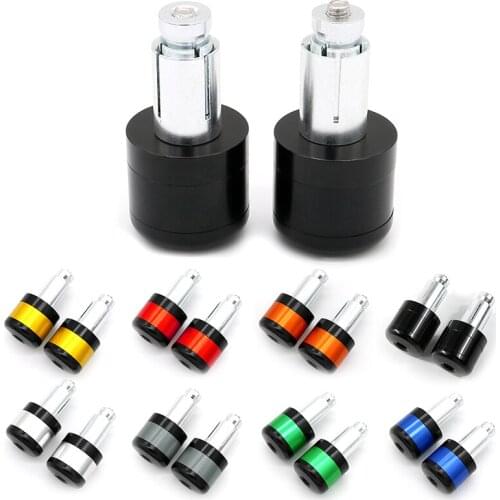 Motorcycle Aluminum Handlebar Grips Bar End Cap Covers Plugs Fit For Ducati ST2 ST3 ST4 SUPER SPORT 620 800 1000 Scrambler 1200