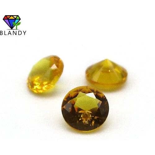 Free Shipping 500pcs/lot 1.0mm Golden Color Round Machine Cut Nano Stone #5 Rose Red Nano Beads for Jewelry