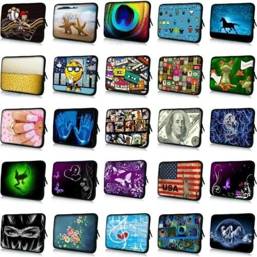 10.1 11.6 13 13.3 14.4 15.4 15.6 17.3 inch Van Gogh Print Laptop Bag Sleeve Notebook Cover Case For Macbook Air/Pro/Retina