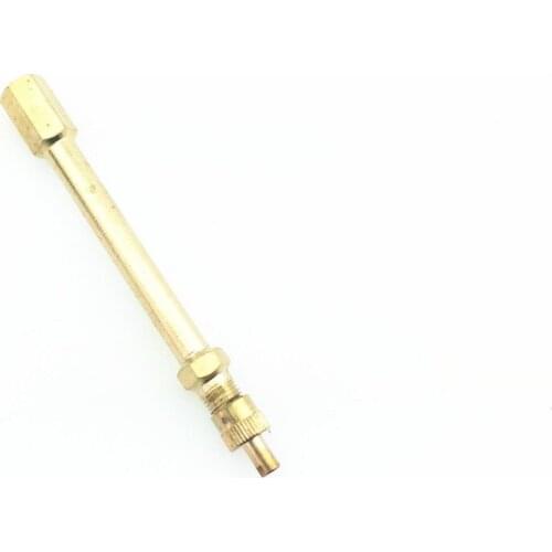 Electric car bicycle balance car inflatable long tube air pumping extension mouth Pure copper mouth extension tube 80MM