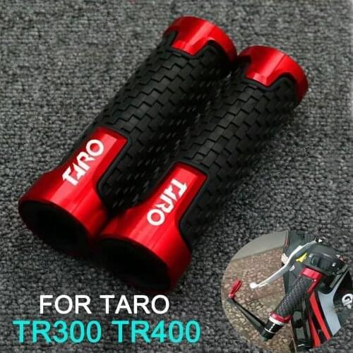 Motorcycle Aluminum For TARO TR300 TR400 GP1 GP2 Alloy Non-slip Hand Grips Handlebar Bar TARO TR 300 TR 400 GP 1 GP 2
