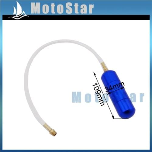Blue Upgrade Boost Power Bottle For 2 Stroke 49cc 50cc 60cc 66cc 80cc Engine Gas Motorized Bicycle Push Bike