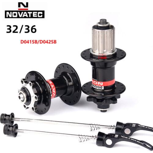 NOVATEC alloy DISC brake D041/D042SB 36 hole 2/4 bearings mtb bicycle hubs