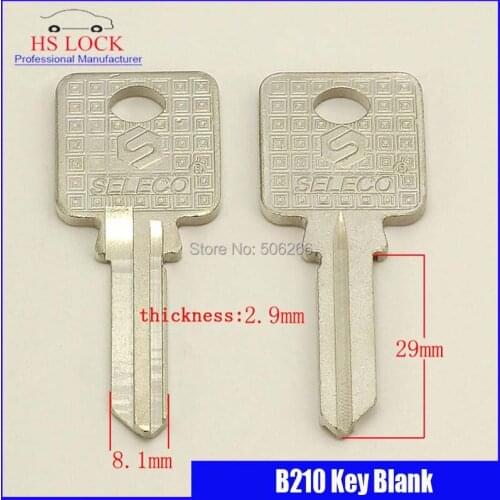 Embryo key wholesale 3mm thickness door key blank Civil key blank suit for Vertical key cutting machine B210
