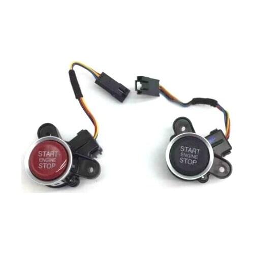 1pc for Alfa Romeo one-click start button switch for Giulia red button ignition for Stlevio red start