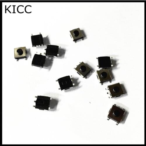 6*6*3.1mm SMD5 Black Push Button Switch 6x6x3.1 Touch micro switch 100Pcs