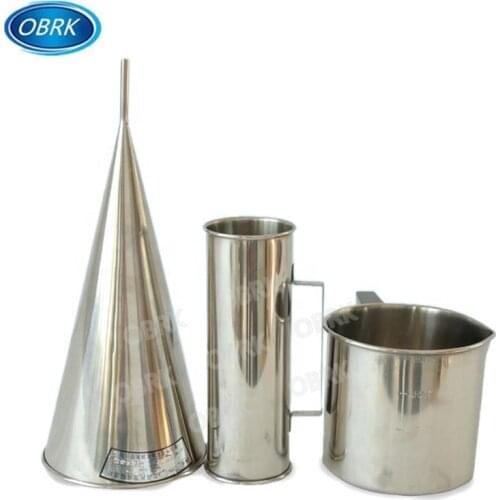 API Standard Lab Portable Plastic Drilling Fluid Viscosity Marsh Funnel Viscometer