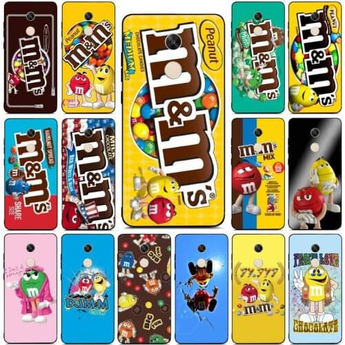 YNDFCNB M&Ms Chocolate Nutella Bottle Mobile Phone Case for RedMi note 4 5 7 8 9 pro 8T 5A 4X case