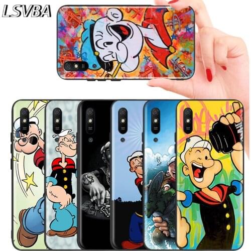 Spinach Sailor for Huawei Mate 10 20 X 5G 30 Lite P Smart S Z Pro Plus 2018 2019 2020 2021 Phone Case