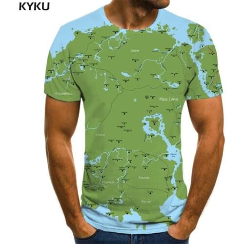 3d Tshirt World Map T shirt Men Retro Shirt Print Hip Hop T-shirts 3d Harajuku Tshirts Casual Mens Clothing Punk Rock New Male