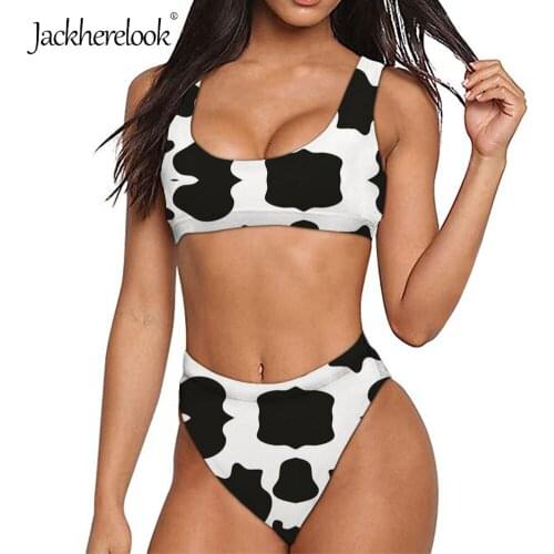 Jackherelook Polka Dot Swimwear