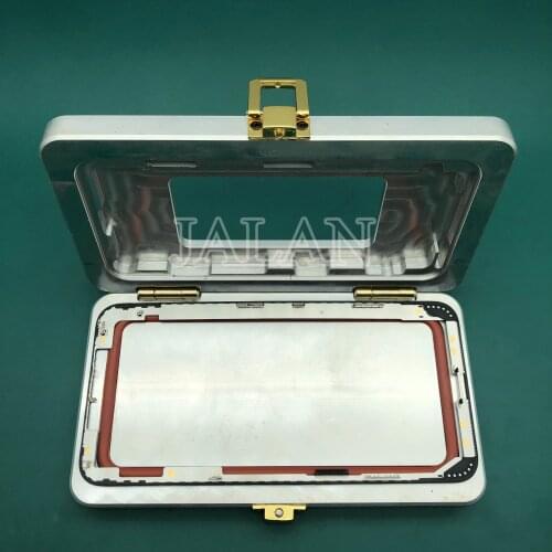 JALAN Clamping mold for Phone X XS MAX bezel frame lamination mold LCD touch screen glass frame glue dispense holding mold